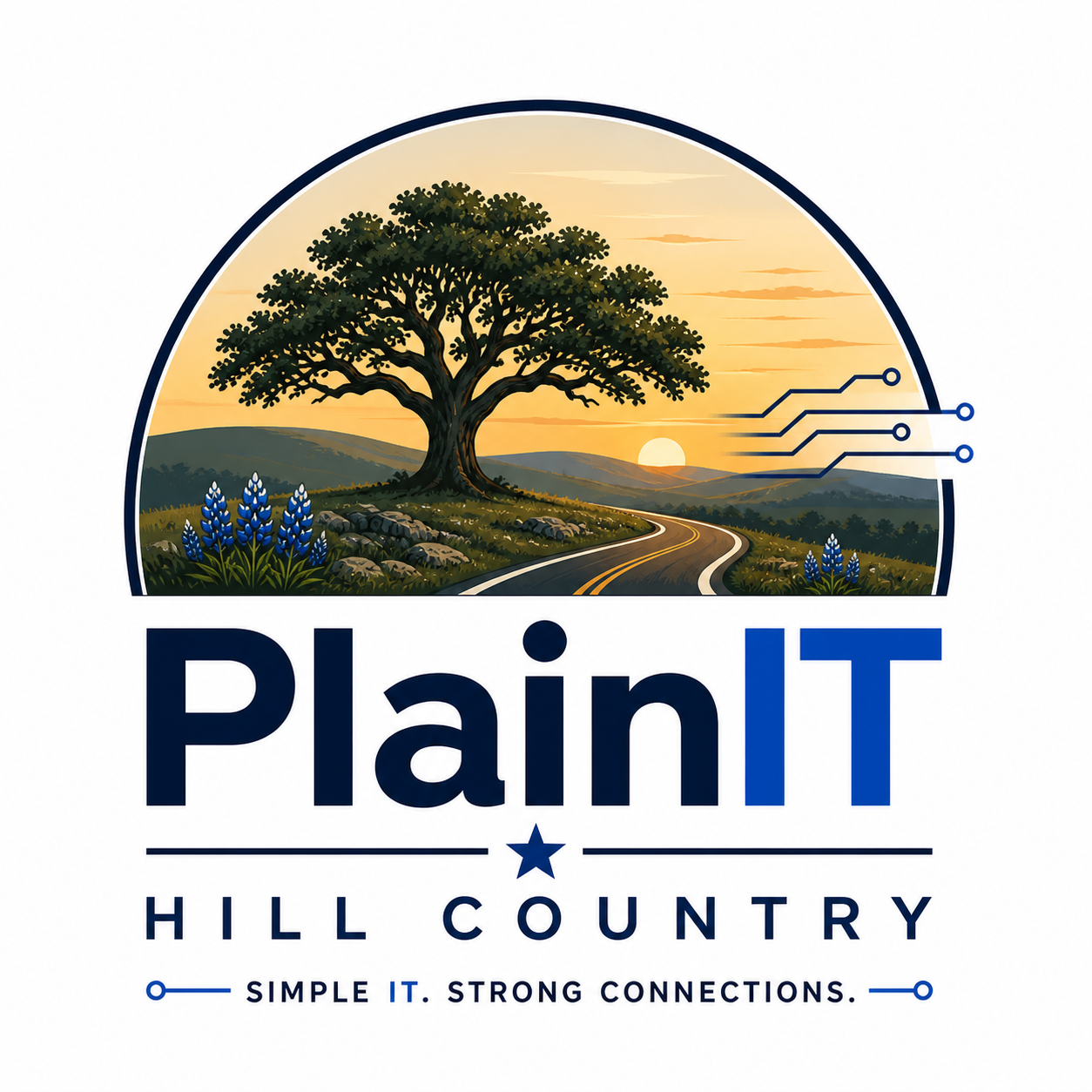 PlainIT Hill Country logo